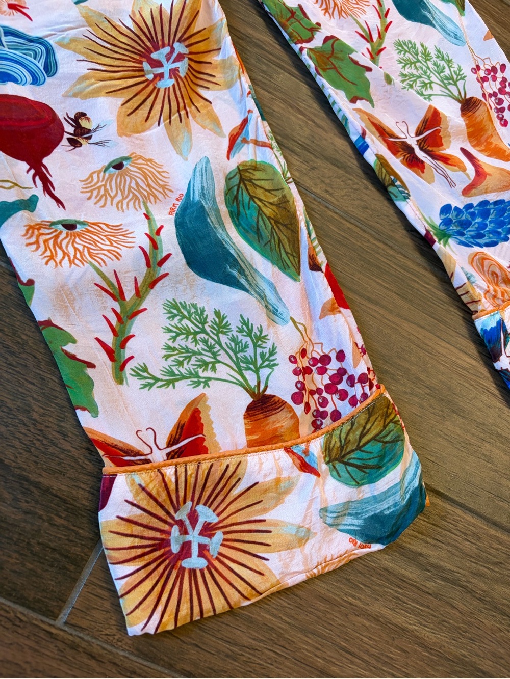 Farm Rio Lightweight Colorful Pant - Picture 4 of 4